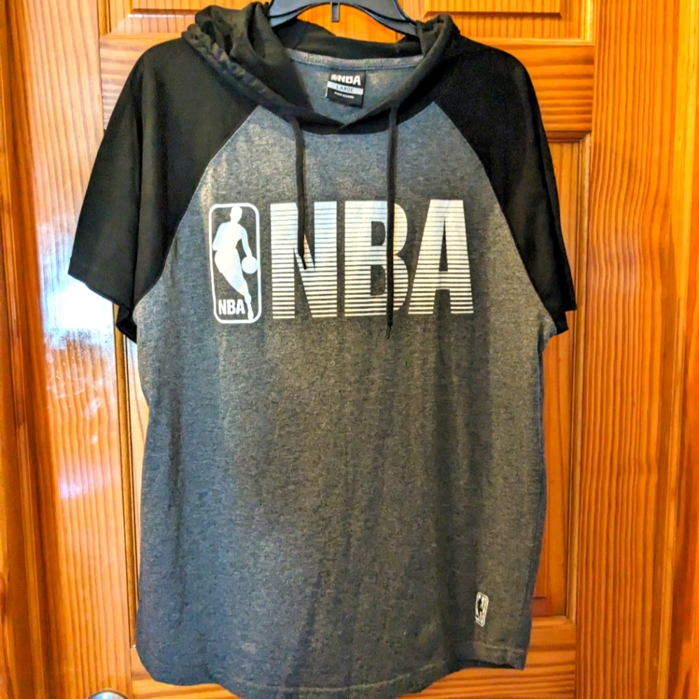 NBA hoodie, short sleeve, LG